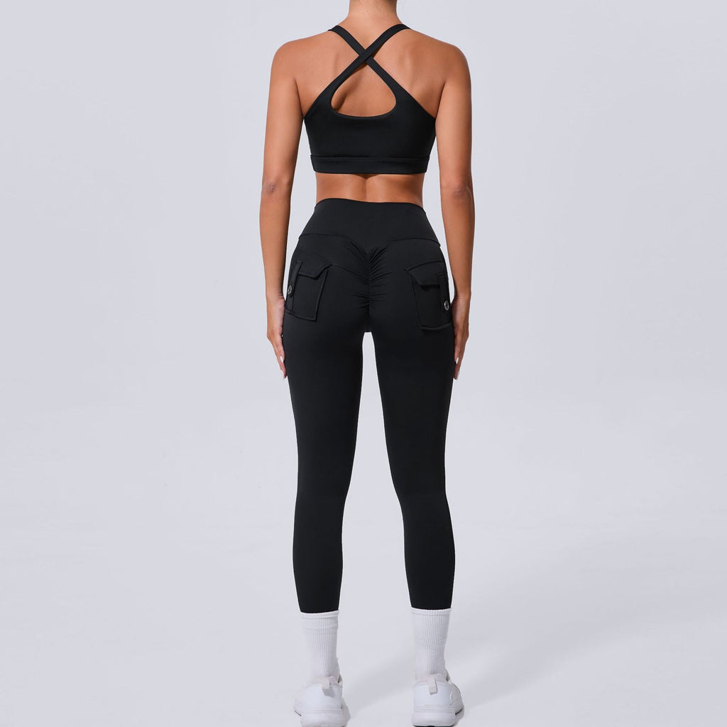 Alisha Bra Top & Leggings Set