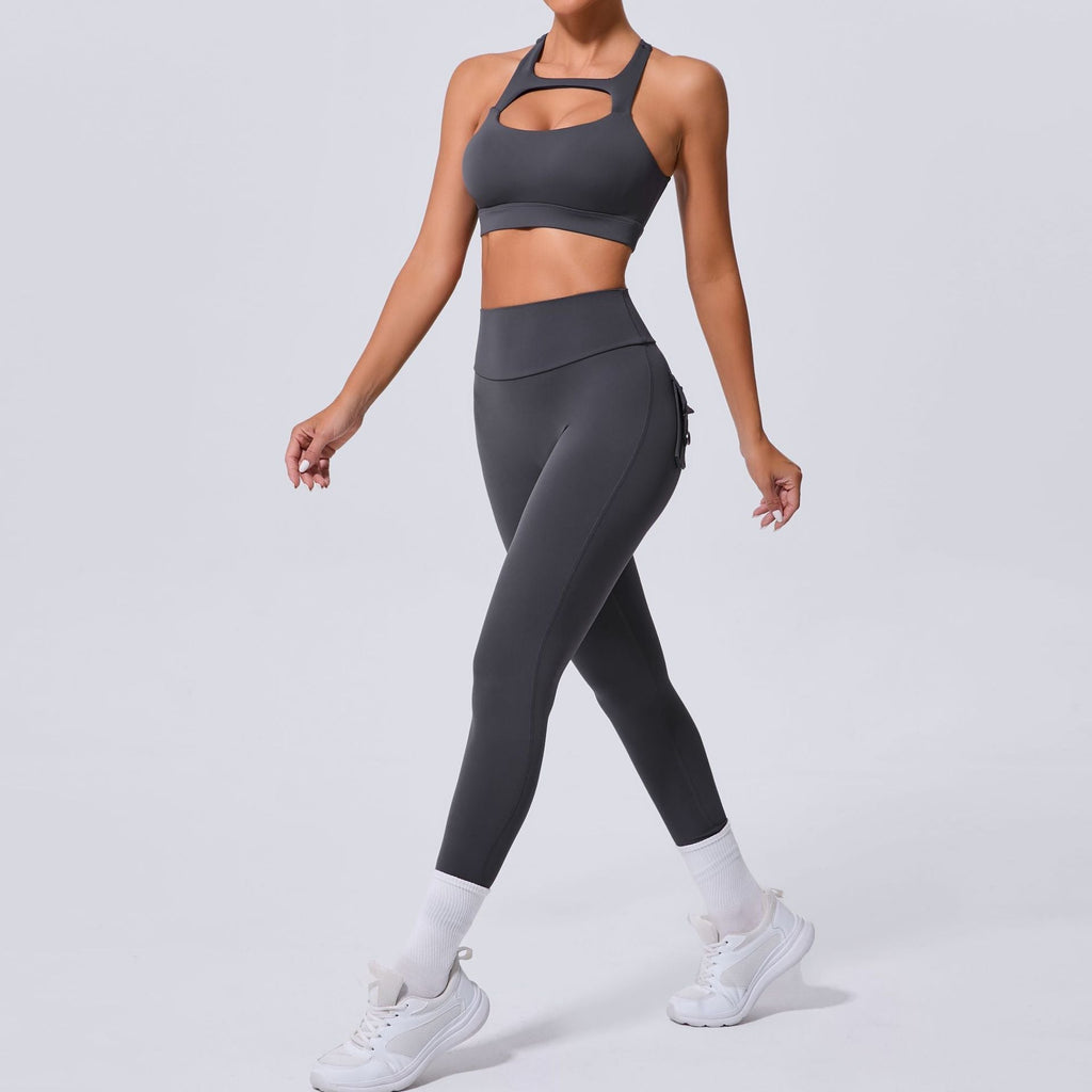 Alisha Bra Top & Leggings Set