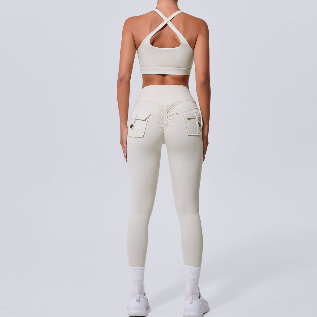 Alisha Bra Top & Leggings Set