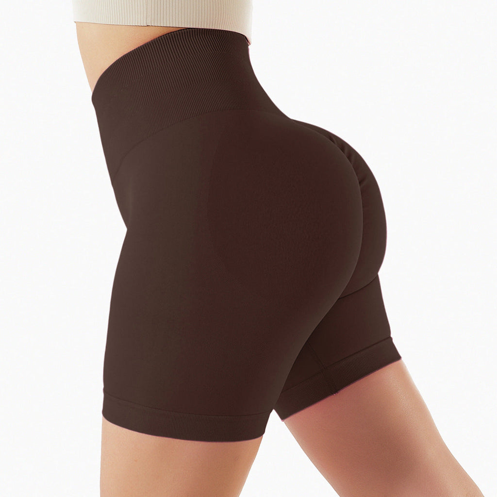 Juno Seamless Sculpt Shorts Chocolate