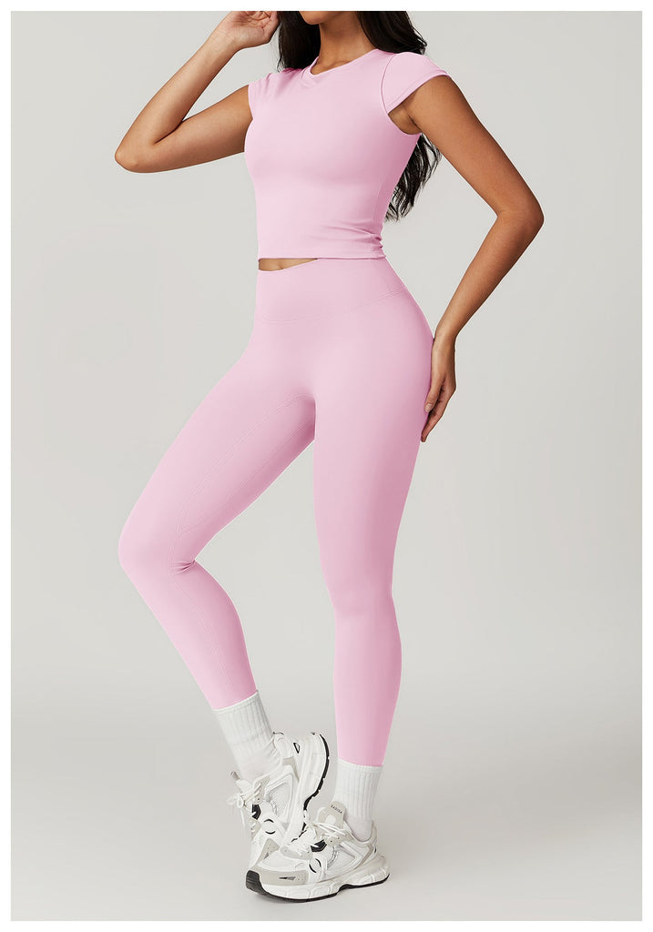 Talia T Sleeve Top & Leggings Set