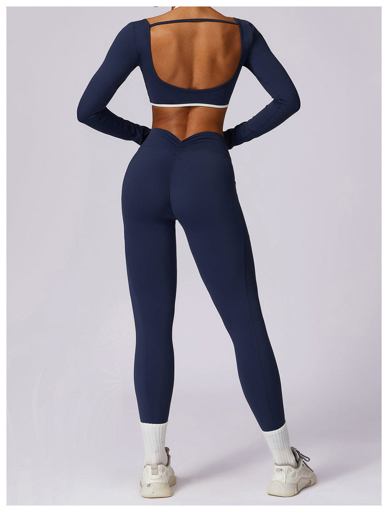 Noelle Contrast Longsleeve Top