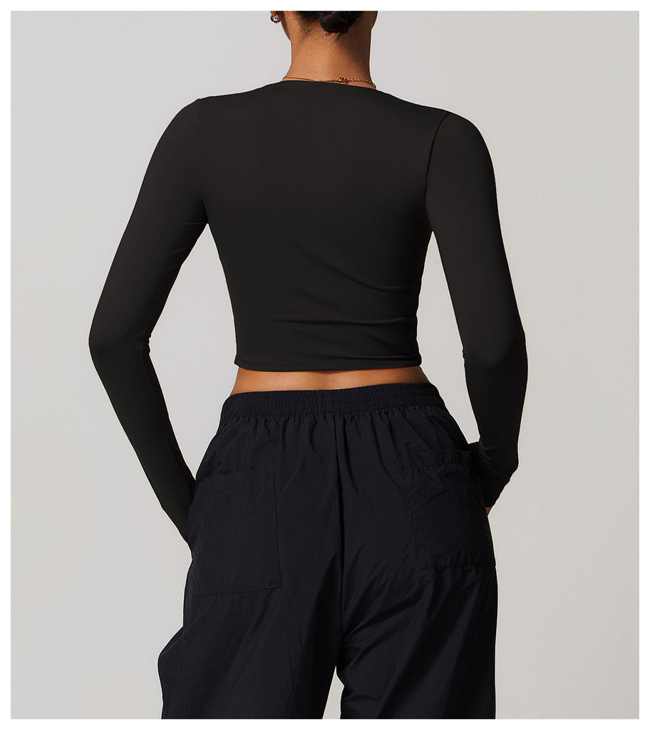 Amy Square Cut Longsleeve Top