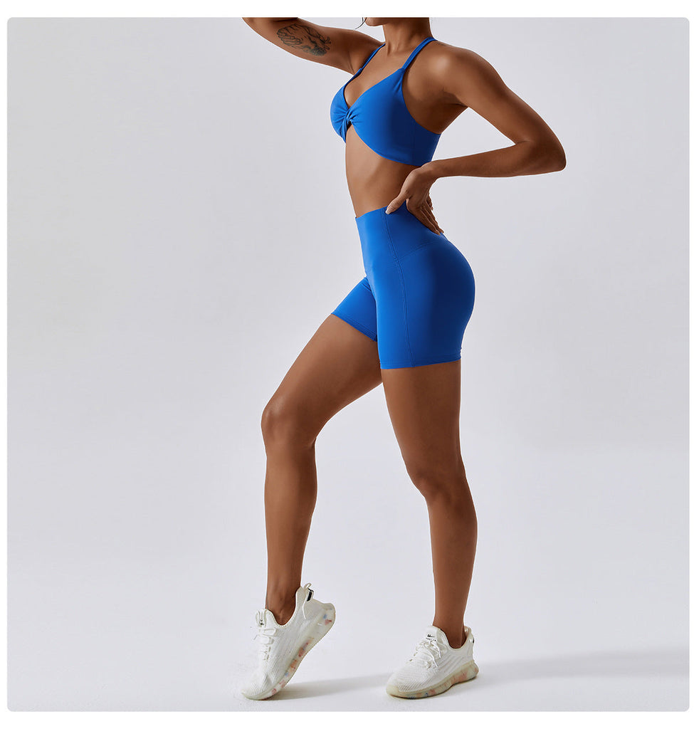Ibiza Twist Bra Top & Shorts Set