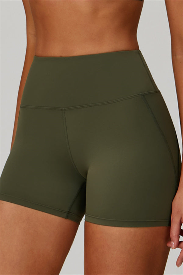 The Bold Cross Back Sports Bra Shorts 2-Piece Set