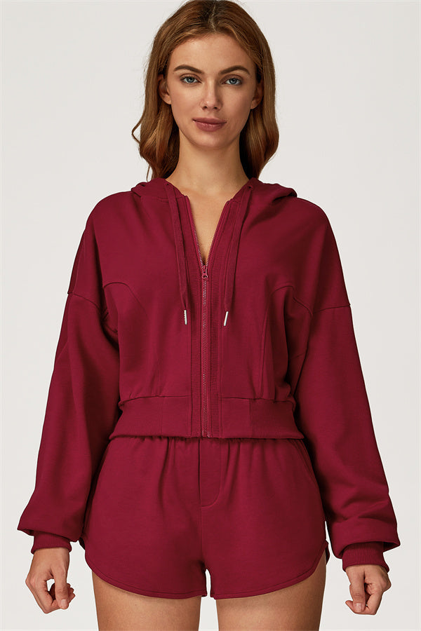 The Glacier Crop Hoodie