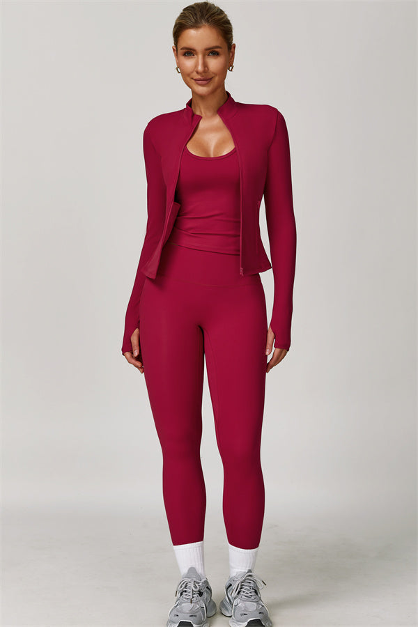 The Refresh Halter Crop Top Leggings 2-Piece Set