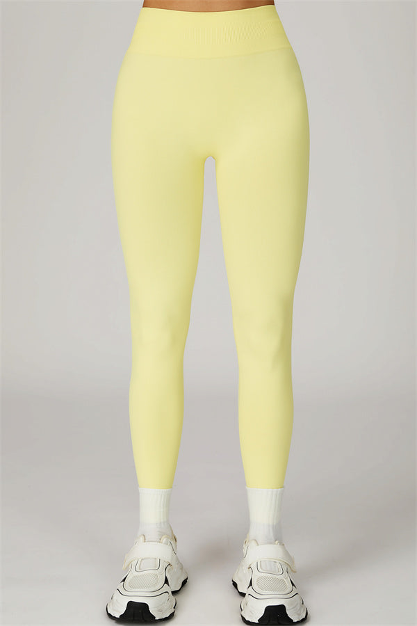 The Sculpt Leggings Yellow Tan