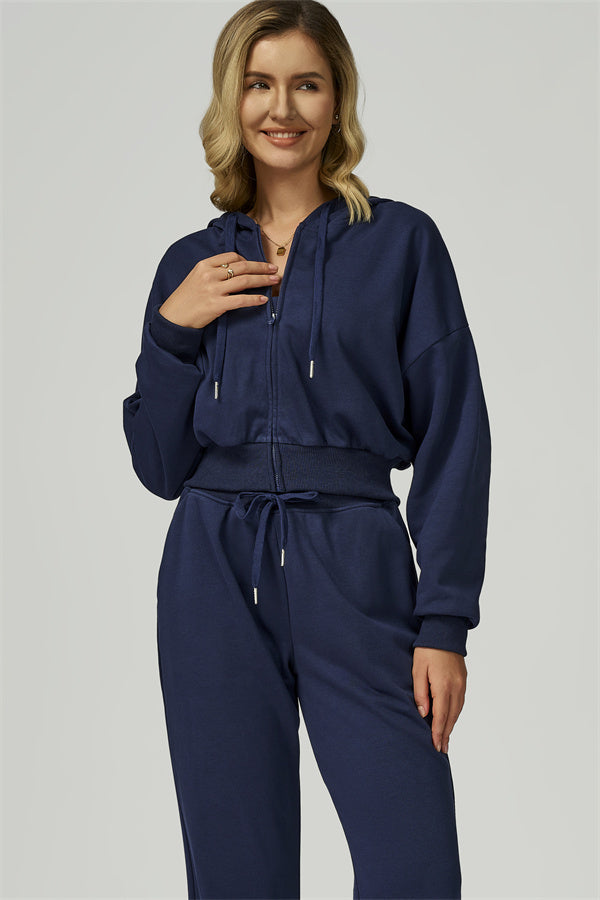 The FlexFit Crop Hoodie