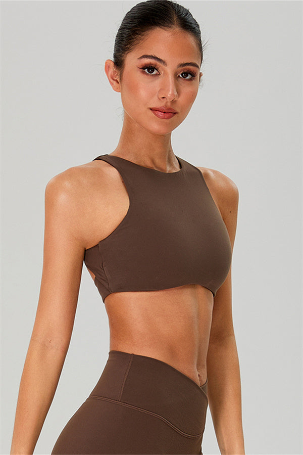 The Jewel Crop Top Crossover Shorts 2-Piece Set