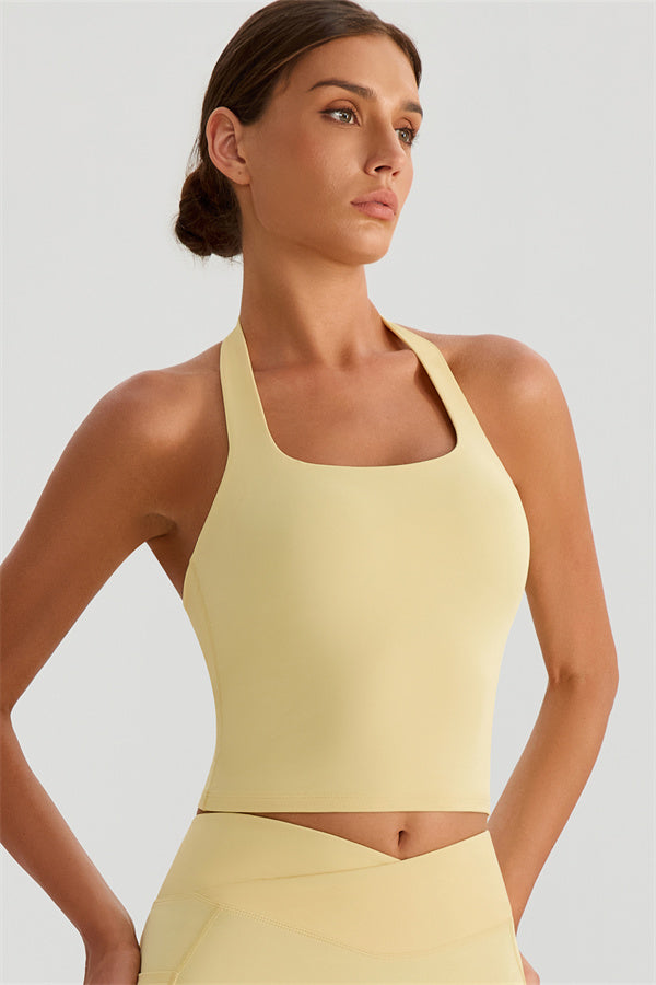 The Glee Halter Tank Top Shorts 2-Piece Set