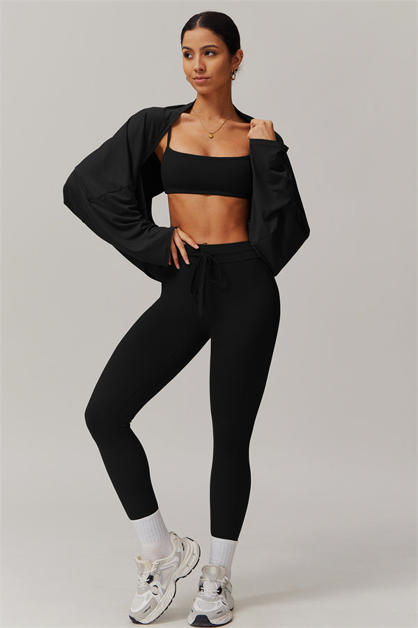 The Resonate Drift Cropped Pullover Leggings 2-Piece Set