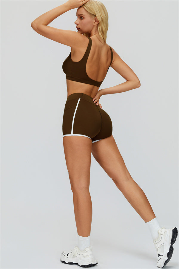 The Whisper Sports Bra Shorts 2-Piece Set