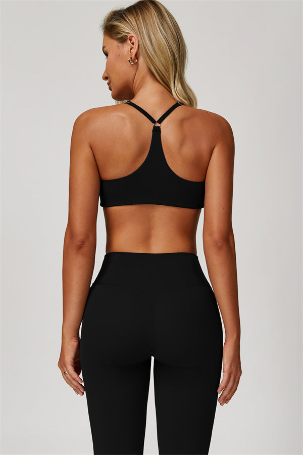 The Refresh Jacket Sports Bra Flared Leggings 3-Piece Set