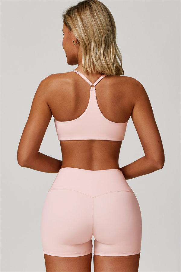 The Refresh Jacket Sports Bra Shorts 3-Piece Set