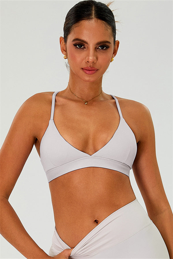 The Ember Sports Bra Crop Top Leggings 3-Piece Set