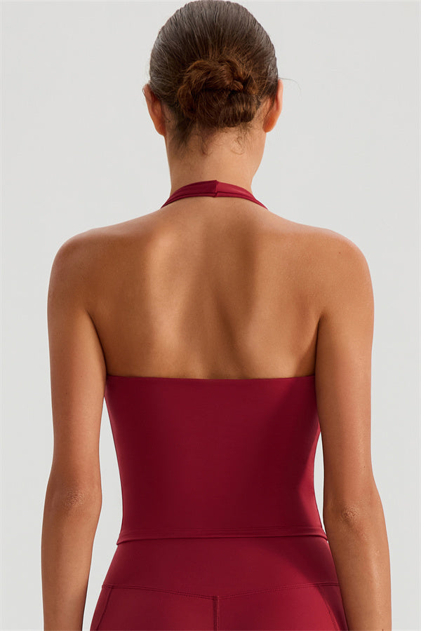 The Glee Halter Tank Top Shorts 2-Piece Set