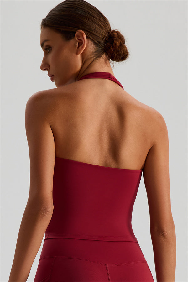 The Glee Halter Tank Top Shorts 2-Piece Set