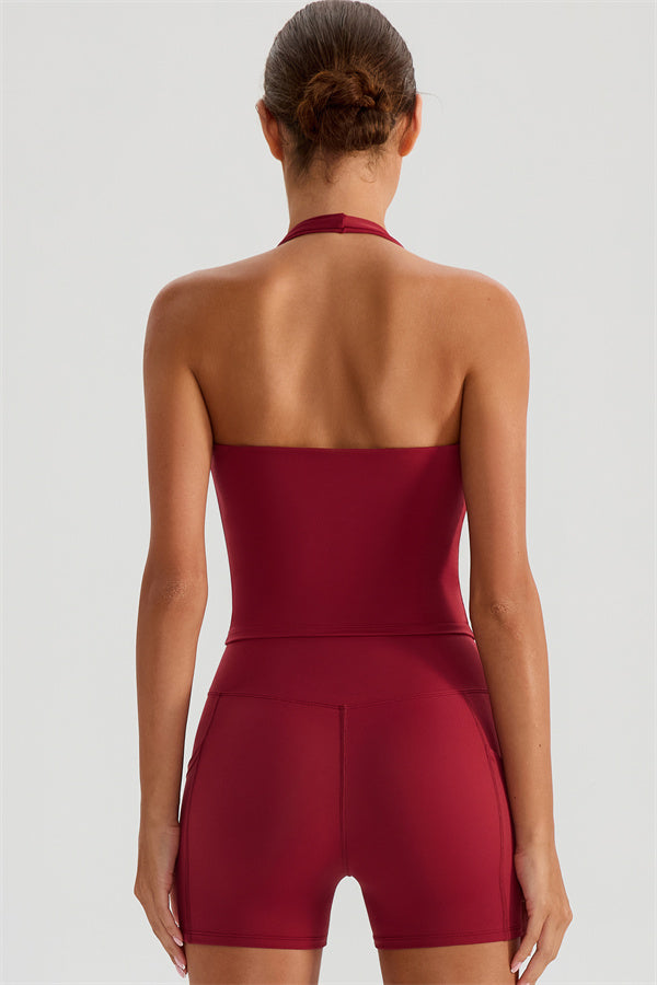 The Glee Halter Tank Top