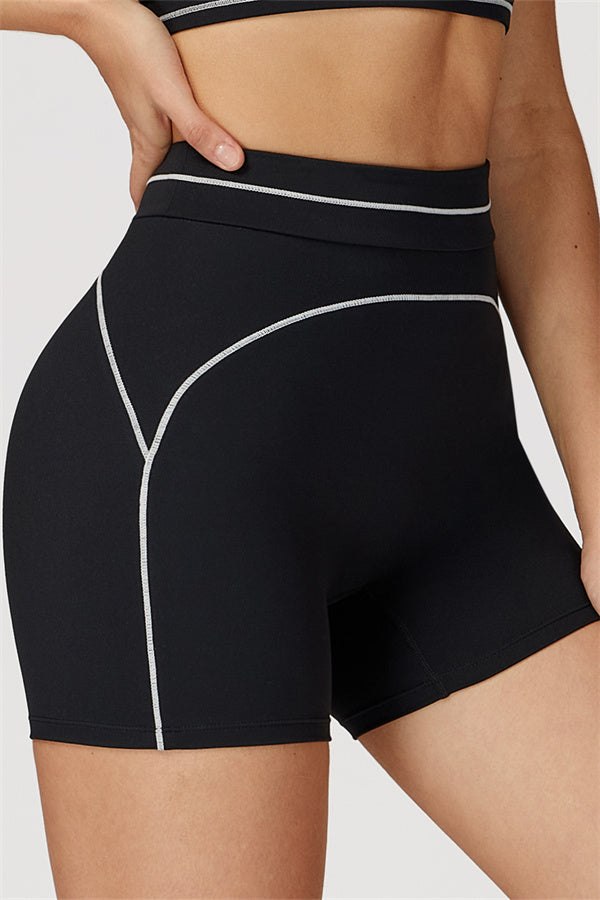 The Amara Long Sleeve T-shirt Shorts 2-Piece Set