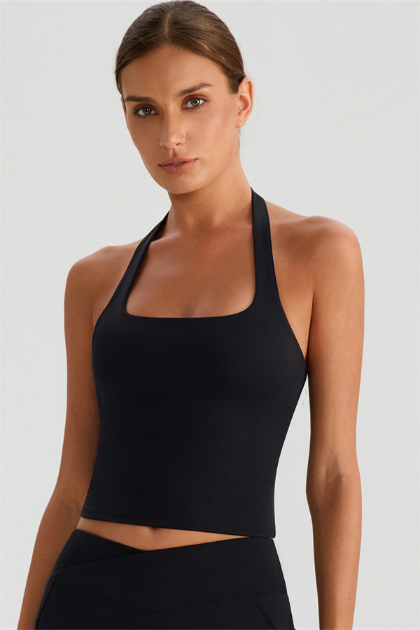 The Glee Halter Tank Top Shorts 2-Piece Set