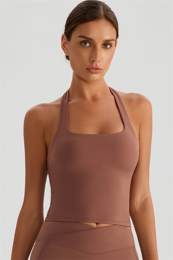 The Glee Halter Tank Top Shorts 2-Piece Set