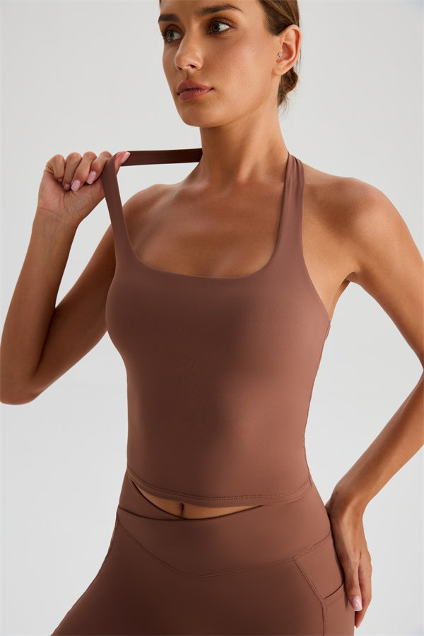 The Glee Halter Tank Top