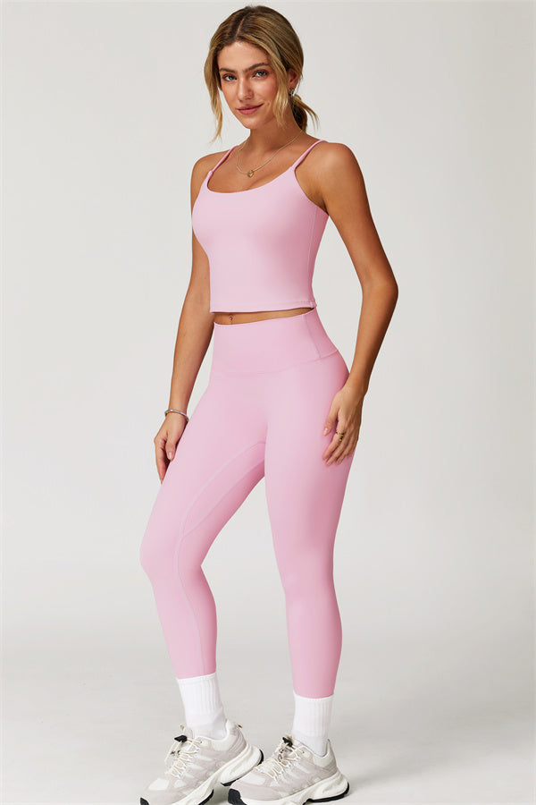 The Agile Crop Top Leggings 2-Piece Set