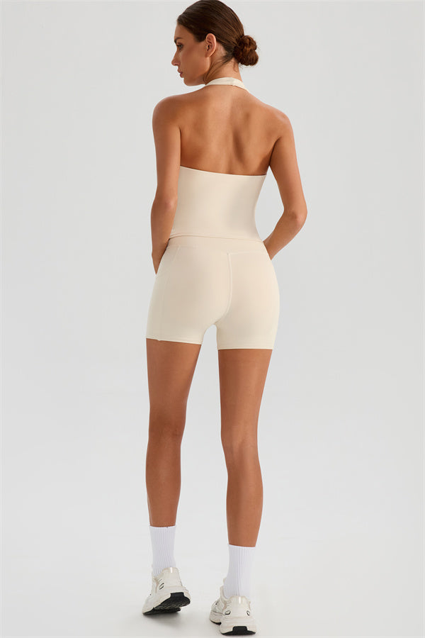 The Glee Halter Tank Top Shorts 2-Piece Set