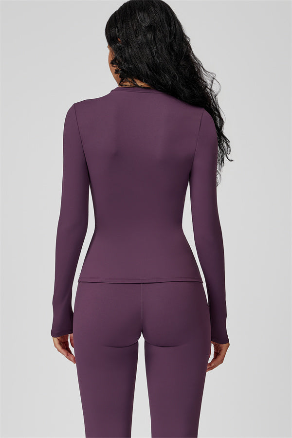The Oasis Long Sleeve T-shirt Flared Leggings 2-Piece Set