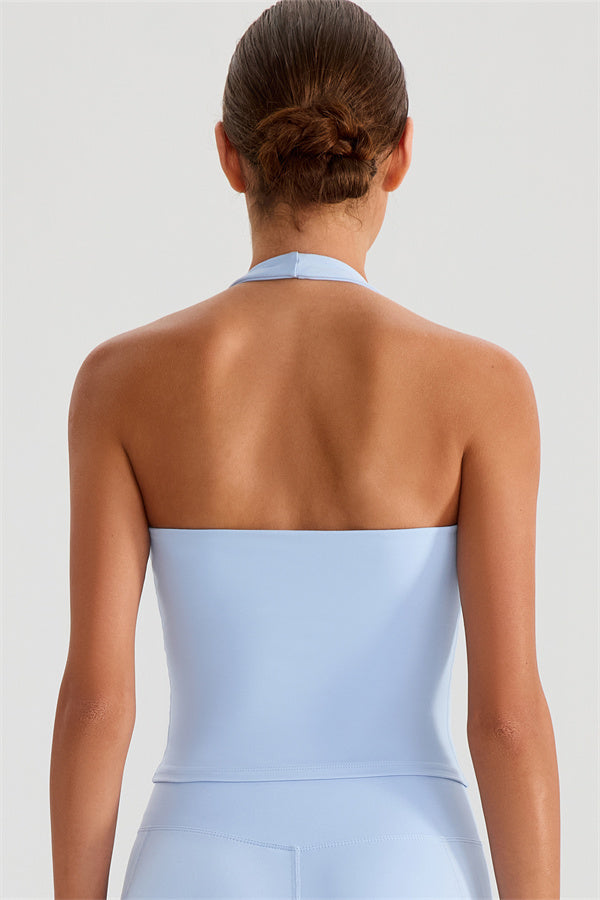 The Glee Halter Tank Top Shorts 2-Piece Set