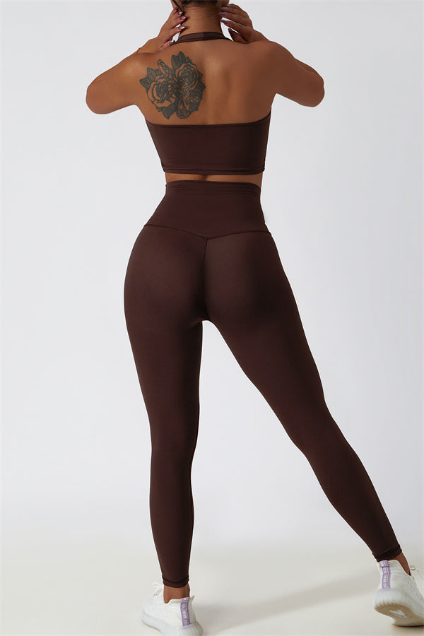 The Seraphine Halter Crop Top