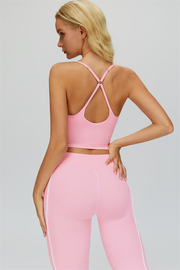 The Whisper Crop Top Leggings 2-Piece Set