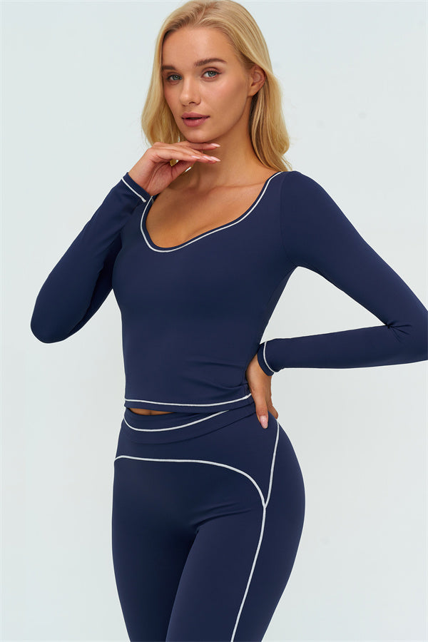 The Amara Long Sleeve T-shirt Leggings 2-Piece Set