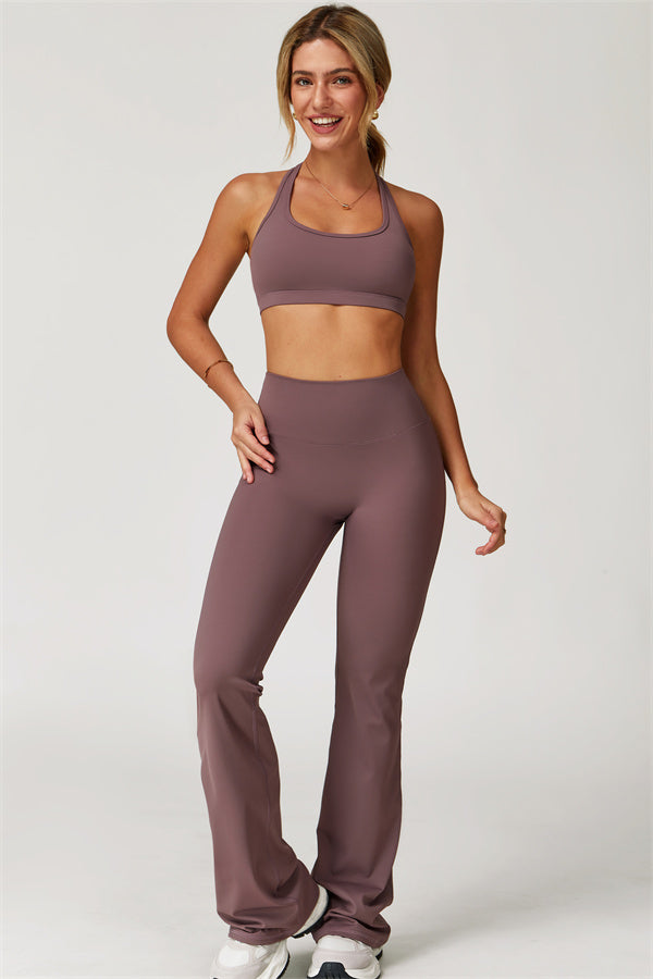 The Epic Sports Bra Flared Leggings 2-Piece Set