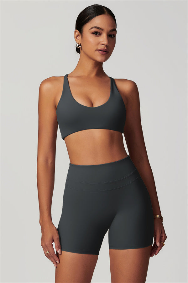 The Enigma Sports Bra Shorts 2-Piece Set