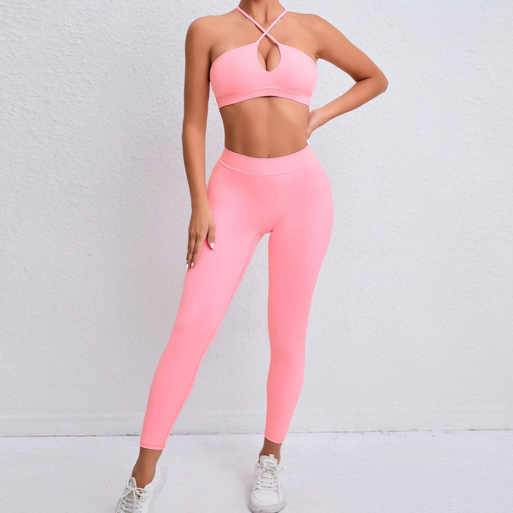 Nixi Cross Bra & Leggings Set