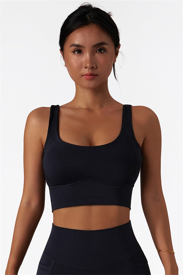 Noelle Skye Sports Bra Black