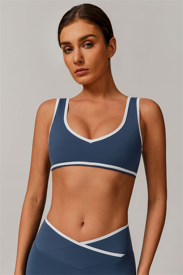 Stamina Peak Sports Bra Cobalt