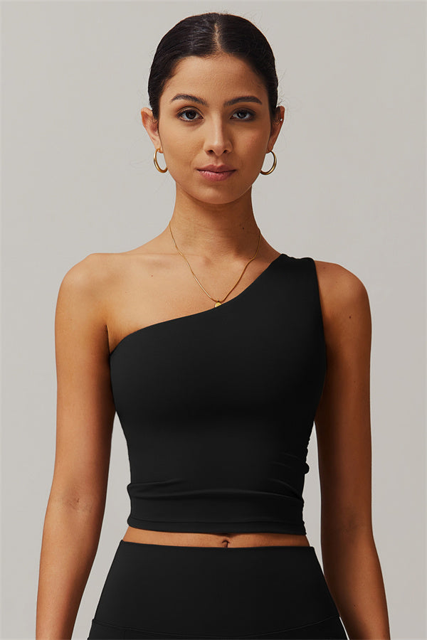 The Blissful Crop Top Black