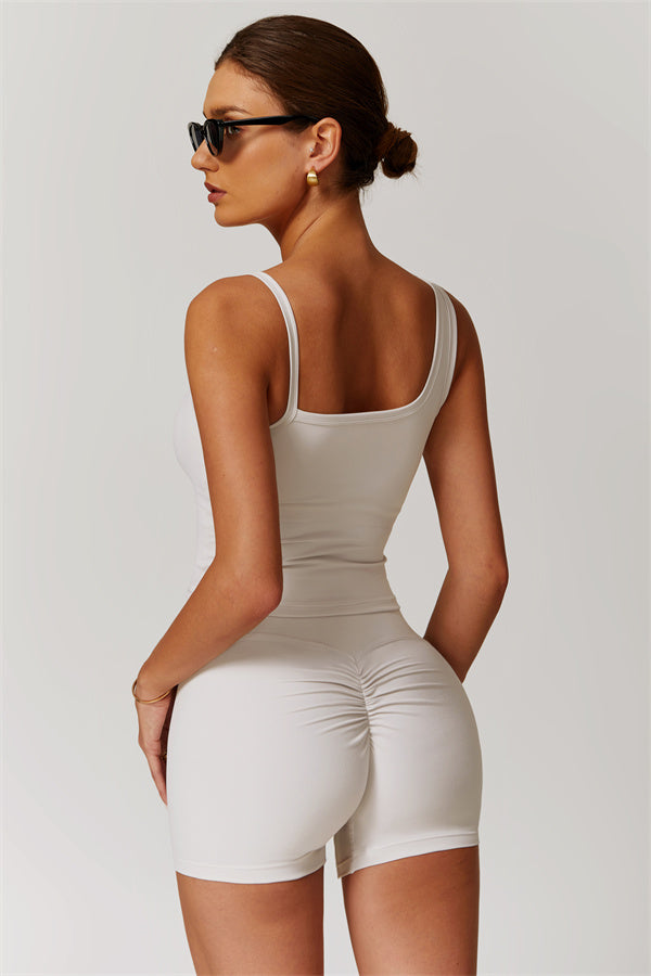The Flourish Crop Top Shorts 2-Piece Set