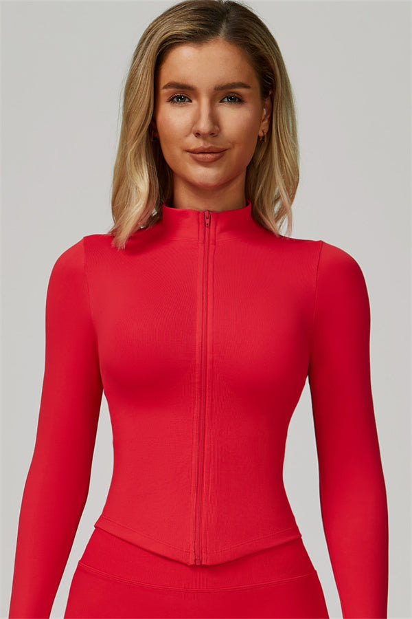 The Delight Jacket Carmine