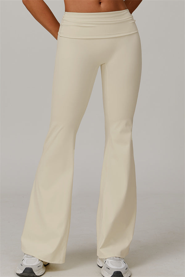 The Vigor Flared Leggings Almond