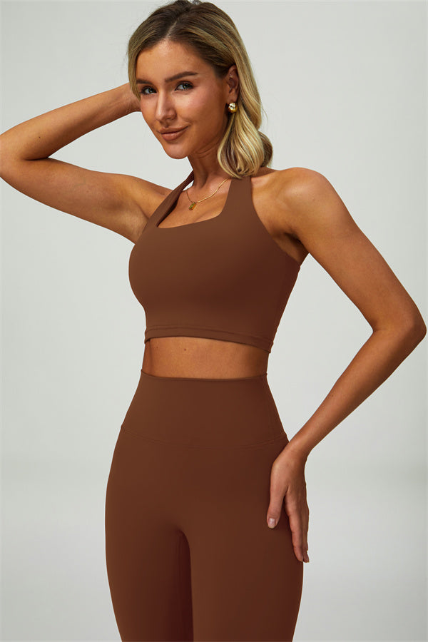 The Seraphine Halter Crop Top