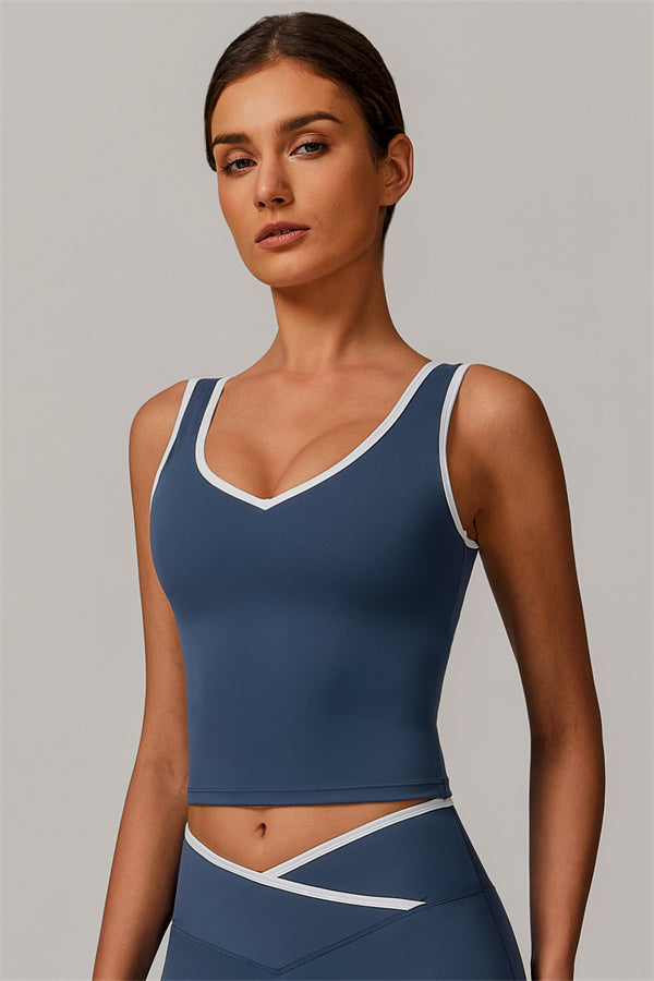 Stamina Power Tank Top Cobalt