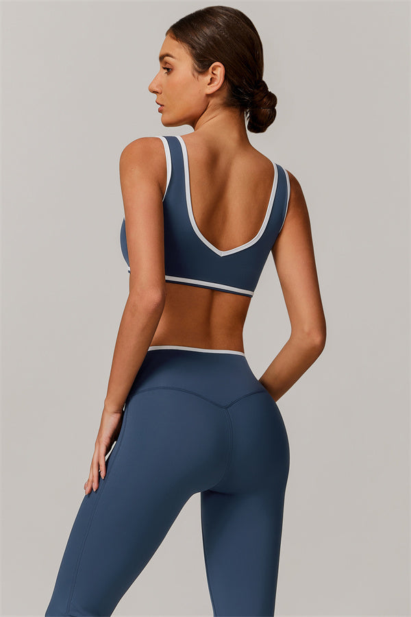 The Stamina Sports Bra Flared Leggings 2-Piece Set