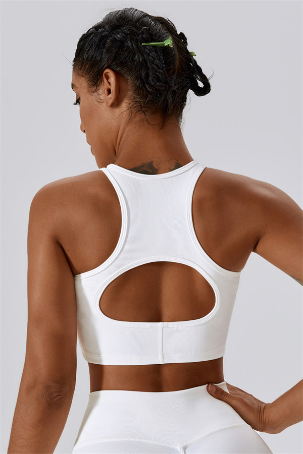 Active Adrenaline Sports Bra White