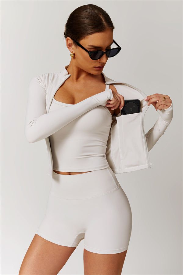 The Flourish Jacket Shorts 2-Piece Set