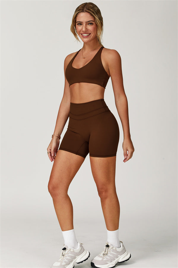 The Enigma Sports Bra Shorts 2-Piece Set