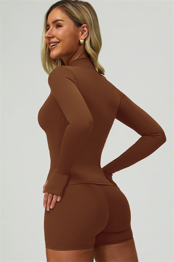 The Nova Longsleeve Zip Jacket